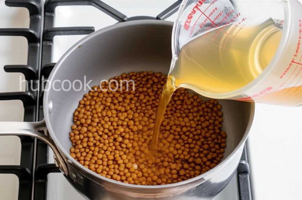 Sarah's Quick Warm Lentil Salad