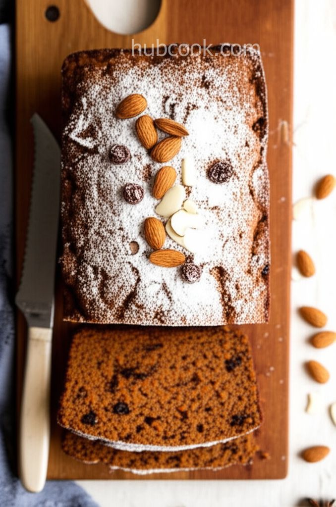 Amazing Almond-Carrot-Currant Bread