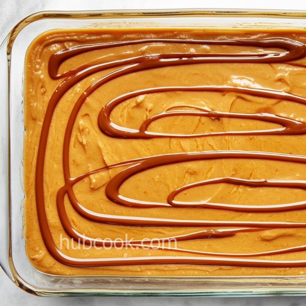Caramel-Pumpkin Blondies