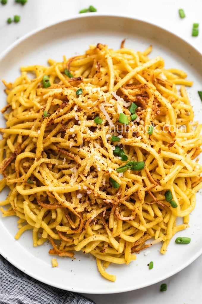 Crispy Semolina Noodles