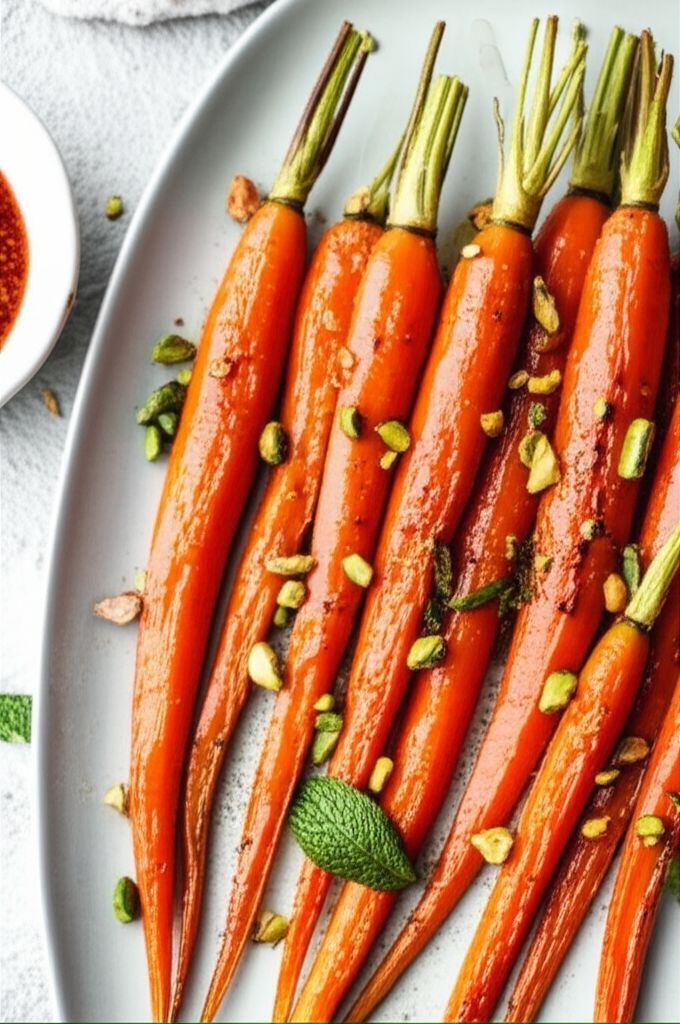 Honey Lemon Roasted Carrots