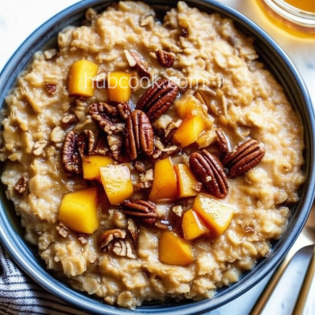 Slow-Cooker Oatmeal with Apples