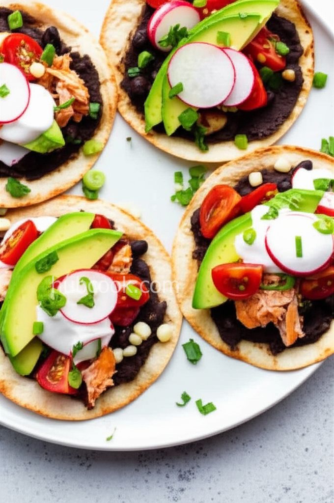Summer Salmon Tostadas