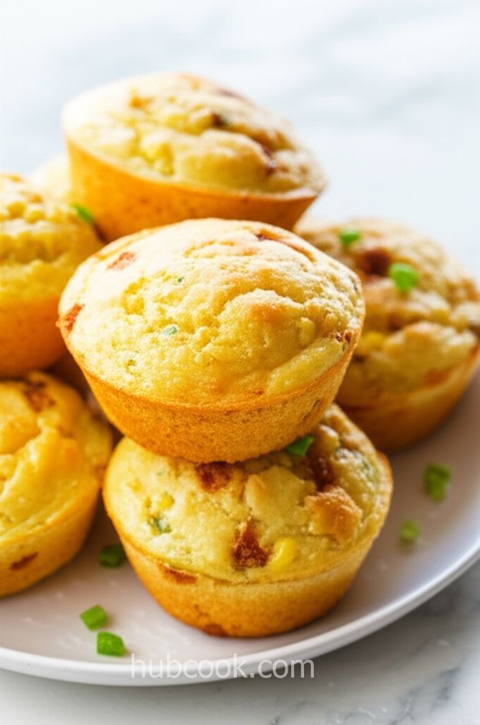 Green Chile Corn Muffins