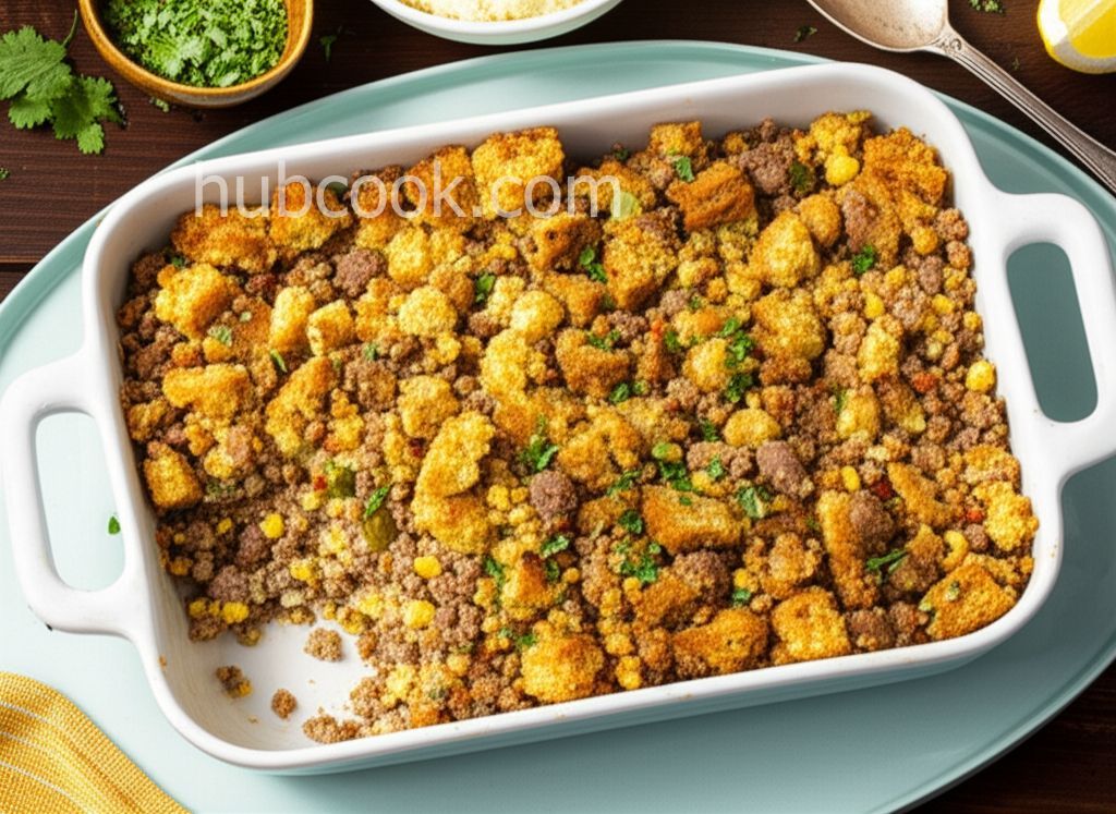 Southwestern Sausage Stuffing
